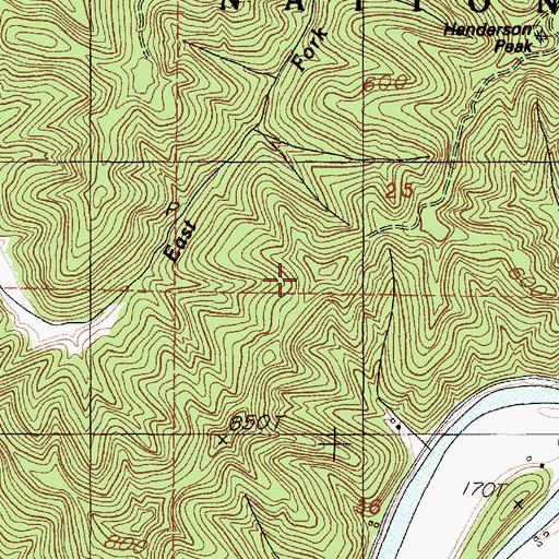 Topographic Map of Buzzards Butte, OR