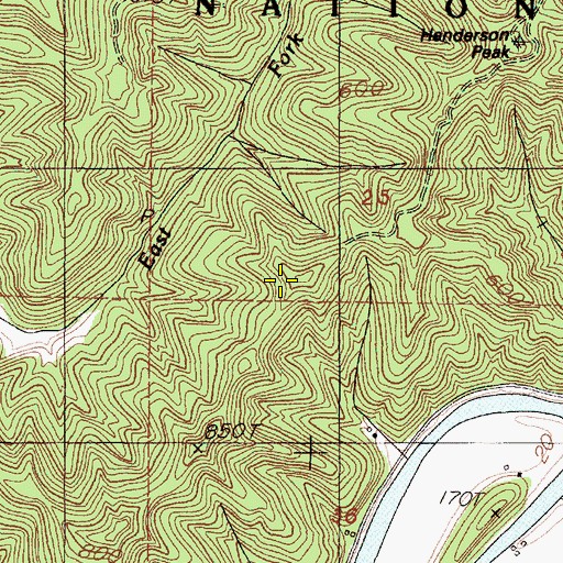 Topographic Map of Buzzards Butte, OR