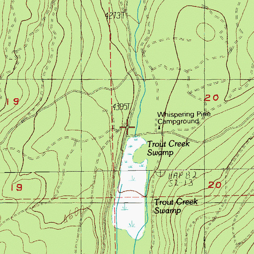 Topographic Map of Nootnagle Dam, OR