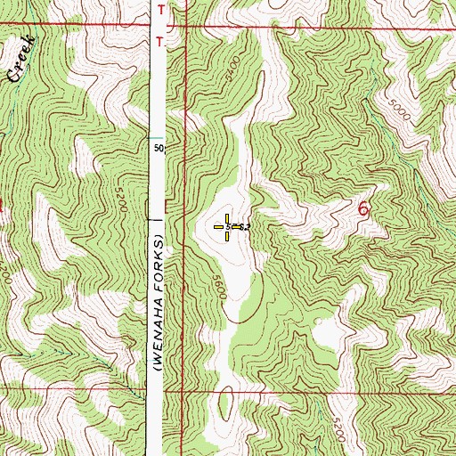 Topographic Map of Trapper Spring, OR