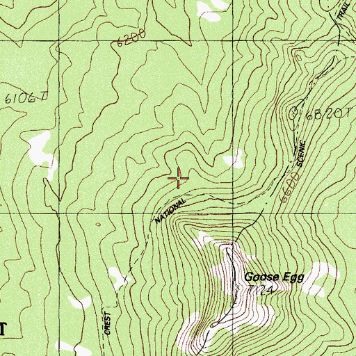 Topographic Map of Rogue Watershed, OR