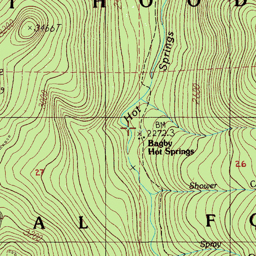 Bagby Hot Springs, OR