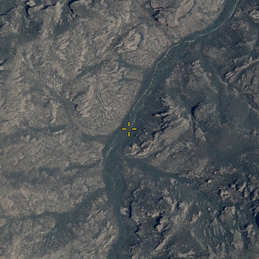 Aerial/Satellite Image of South Fork Forest Camp, AZ