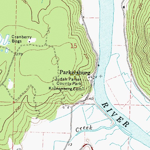 Topographic Map of Cannery Spring ck rcd data, OR