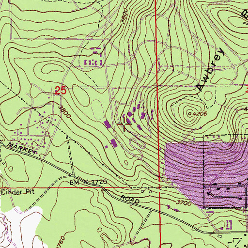 Topographic Map of Central Oregon Community College, OR