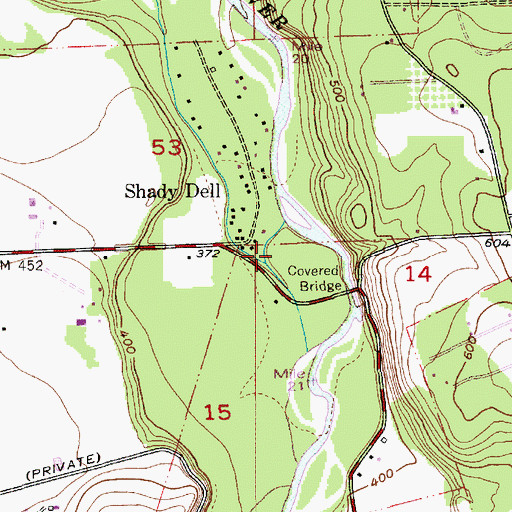 Topographic Map of Feyer County Park, OR