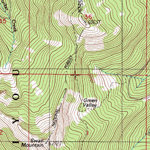 Topographic Map of Grizzly Camp, OR