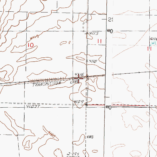 Topographic Map of Harriman Post Office (historical), OR