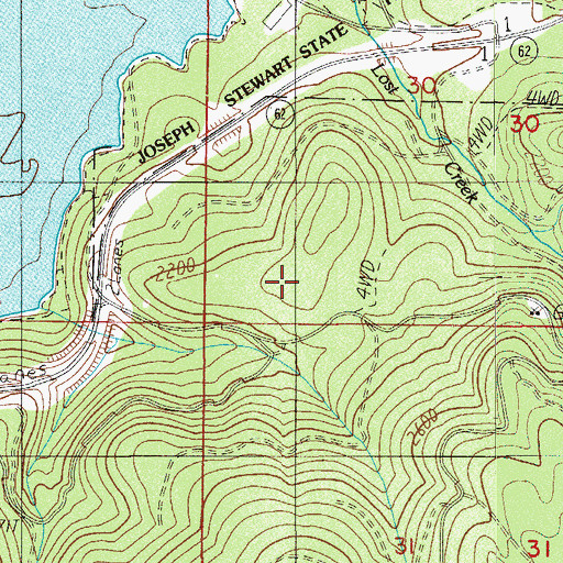 Topographic Map of Peyton Post Office (historical), OR