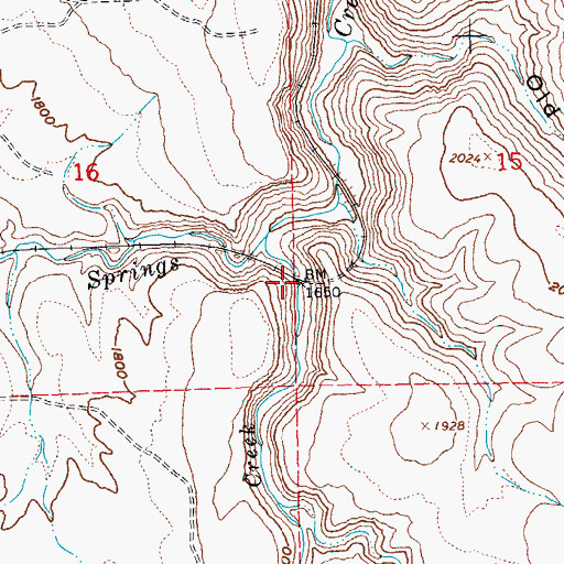 Topographic Map of Youngs Post Office (historical), OR