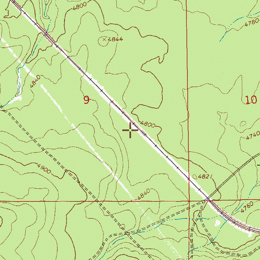 Topographic Map of Kotan (historical), OR