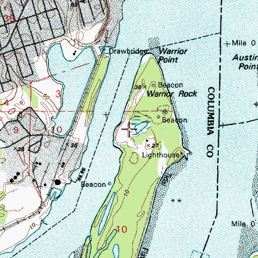Topographic Map of Log Pond Lake, OR