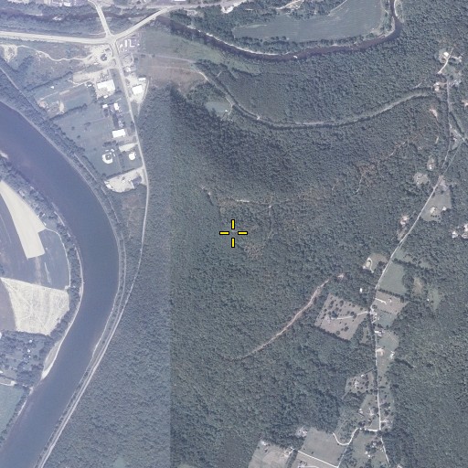 Aerial/Satellite Image of Avery Mountain, PA