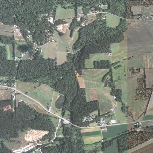 Aerial/Satellite Image of Bartley Run, PA