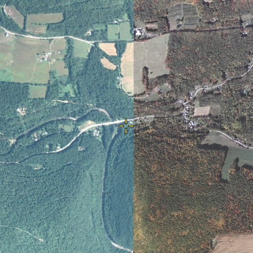 Aerial/Satellite Image of Beaver Run, PA