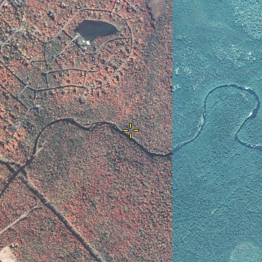 Aerial/Satellite Image of Davey Run, PA