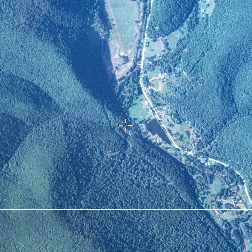 Aerial/Satellite Image of Fish Basket Hollow, PA