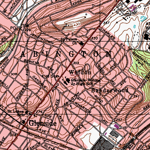 Glenside Weldon Junior High School, PA