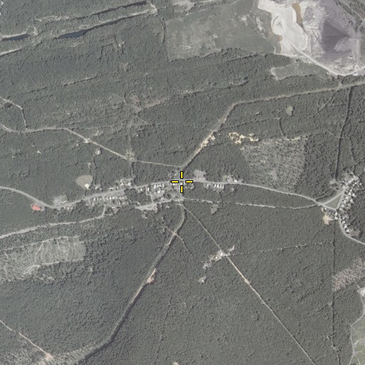 Aerial/Satellite Image of Keffers, PA