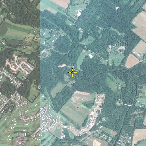 Aerial/Satellite Image of Minister Creek, PA
