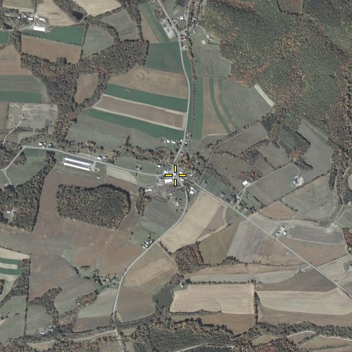Aerial/Satellite Image of Seven Stars, PA