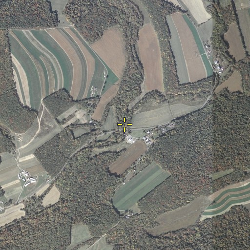 Aerial/Satellite Image of Stony Run, PA