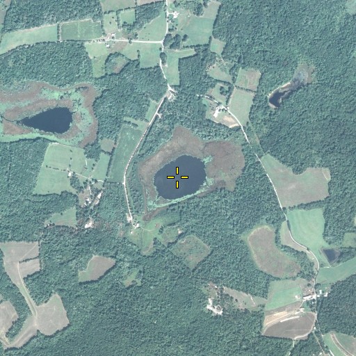 Aerial/Satellite Image of Stowell Pond, PA