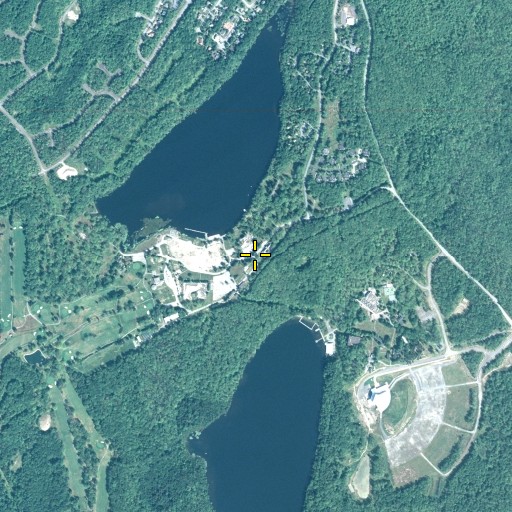 Aerial/Satellite Image of Tamiment, PA
