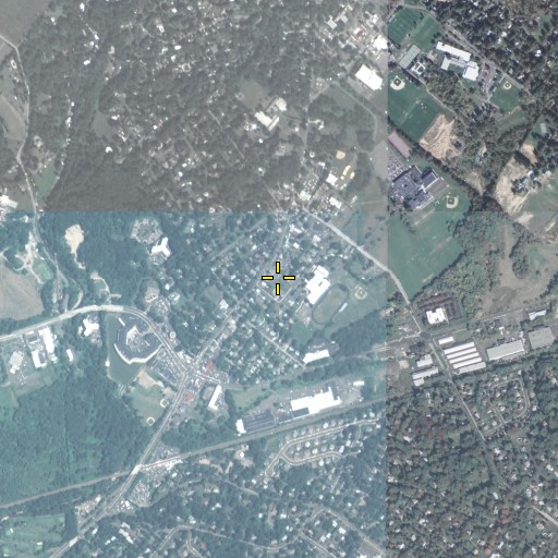 Aerial/Satellite Image of Huntingdon Valley, PA