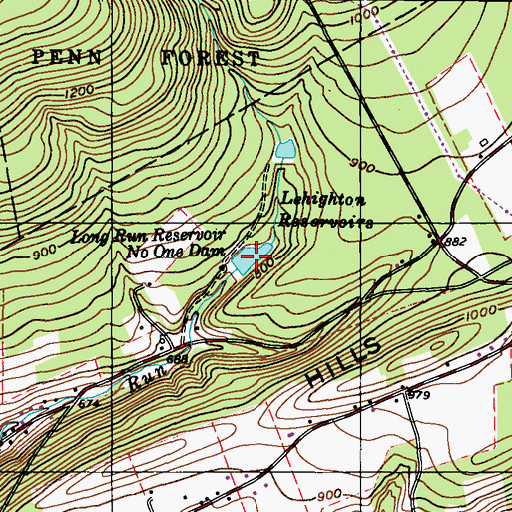 Lehighton Reservoirs, PA