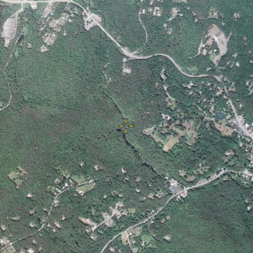 Aerial/Satellite Image of Pinchot Falls, PA
