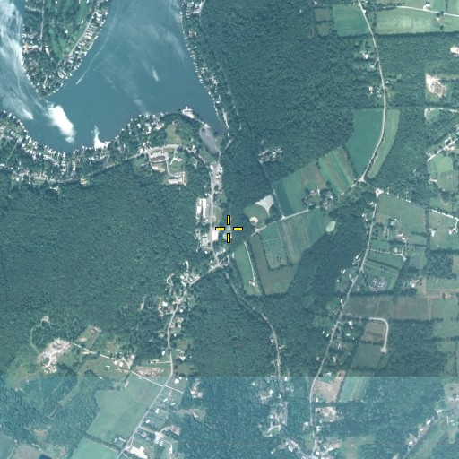 Aerial/Satellite Image of Lake Winola, PA