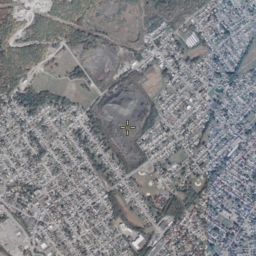 Aerial/Satellite Image of Harry E Braker Dam Number One, PA