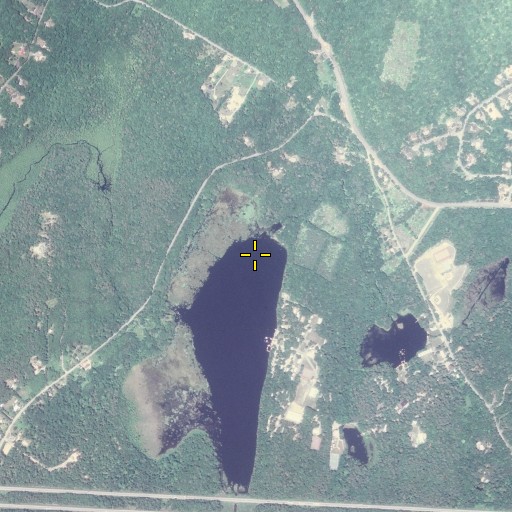Aerial/Satellite Image of Sawkill Dam, PA