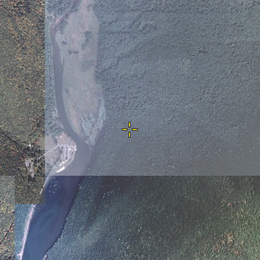 Aerial/Satellite Image of Kettle Creek State Park, PA