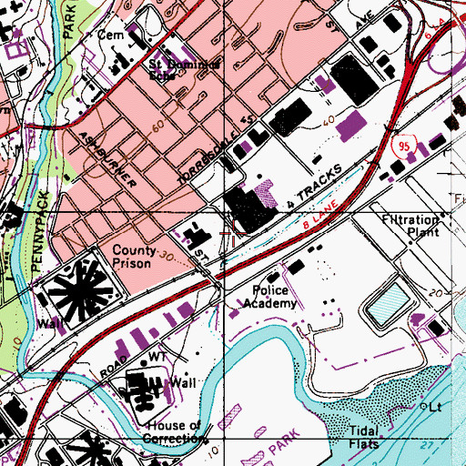 Topographic Map of Liddenfield, PA