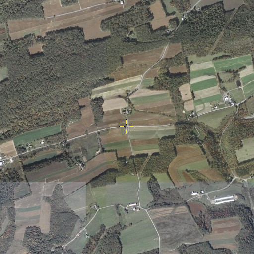 Aerial/Satellite Image of Daniels Church, PA