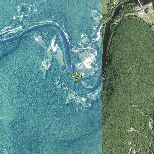 Aerial/Satellite Image of Lords Creek, PA