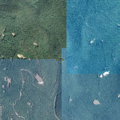 Aerial/Satellite Image of Van Sickle Hollow, PA