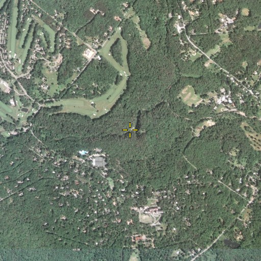 Aerial/Satellite Image of Buck Hill Falls, PA
