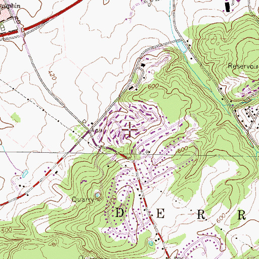 Topographic Map of Oakmont, PA