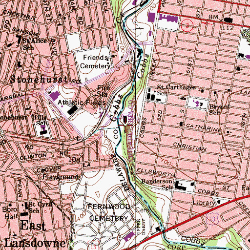 Topographic Map of Naylors Run, PA