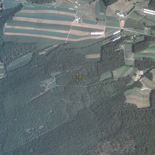 Aerial/Satellite Image of Dewey Hill, PA