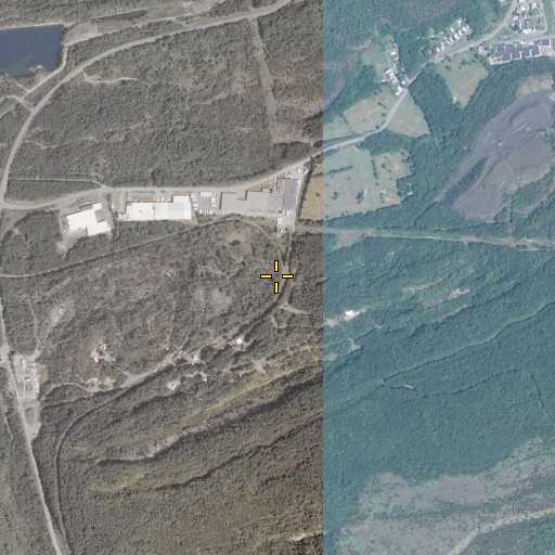 Aerial/Satellite Image of Mount Carmel Junction, PA