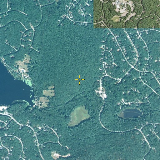 Aerial/Satellite Image of Masthope Ski Area, PA