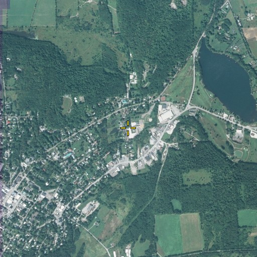 Aerial/Satellite Image of Lathrop Street Elementary School, PA
