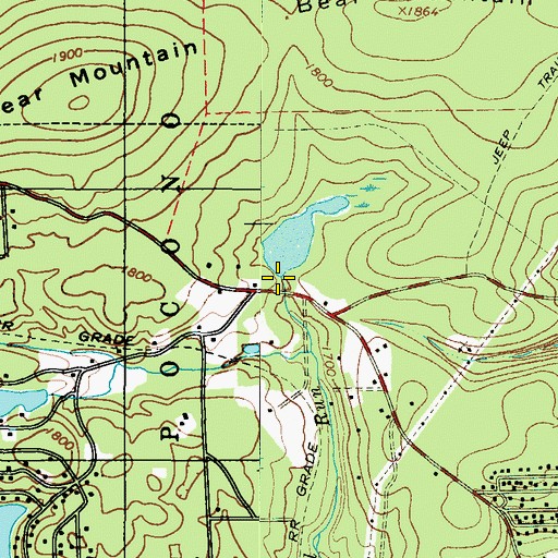 Topographic Map of Wilson Dam, PA