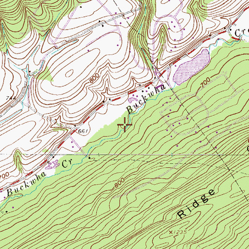 Topographic Map of Township of Ross, PA