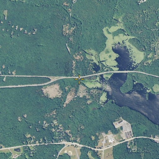 Aerial/Satellite Image of Rush Brook, RI