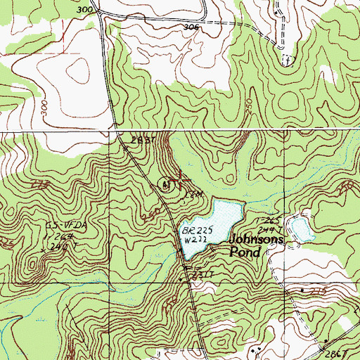 Topographic Map of Pate Cemetery, SC